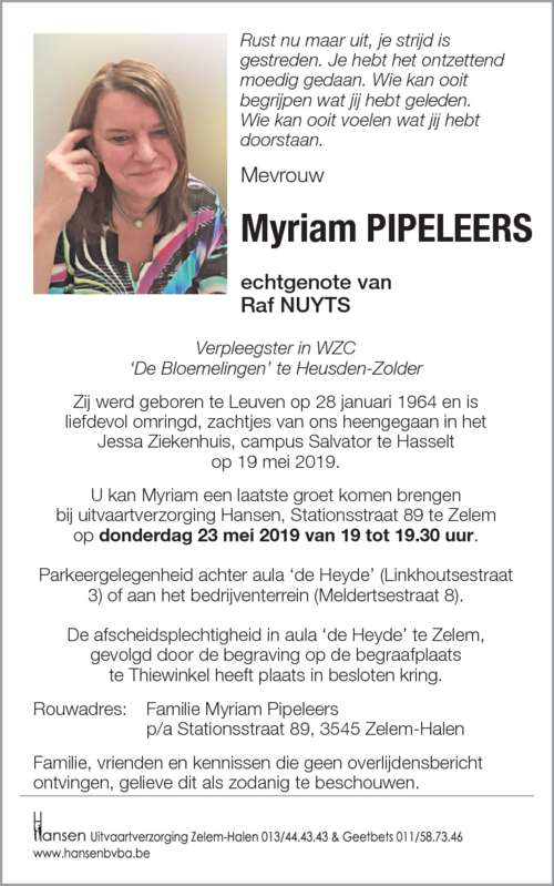 Myriam PIPELEERS
