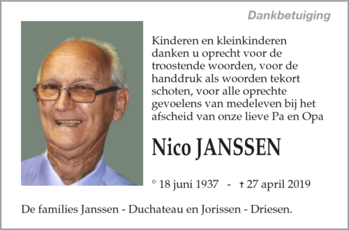 Nico Janssen