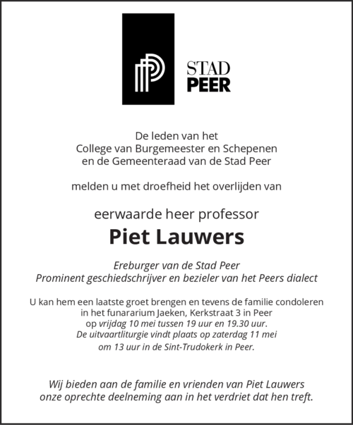 Piet LAUWERS