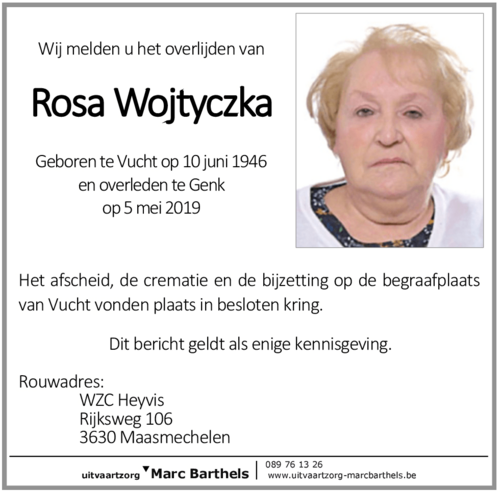 Rosa Wojtyczka