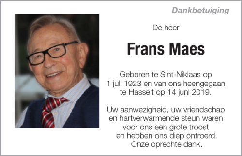 Frans Maes