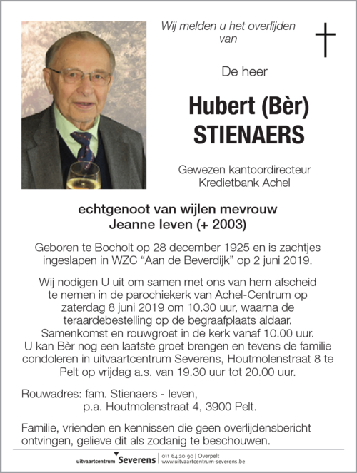 Hubert Stienaers