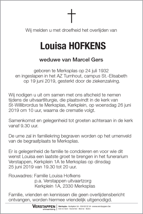 Louisa Hofkens