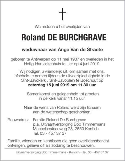 Roland De Burchgrave