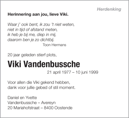 Viki Vandenbussche