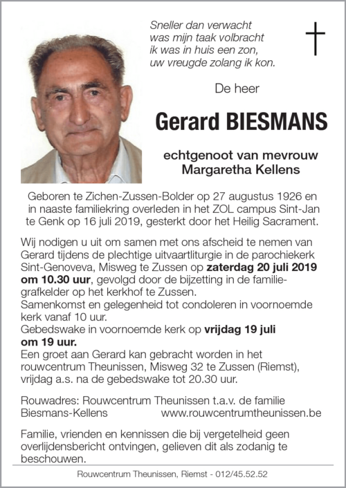 Gerard Biesmans