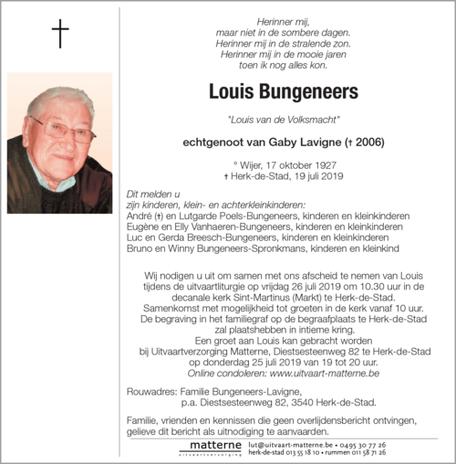 Louis Bungeneers