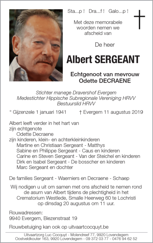 Albert SERGEANT