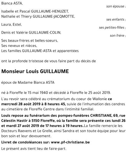 Louis GUILLAUME