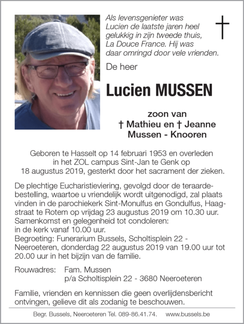 Lucien MUSSEN