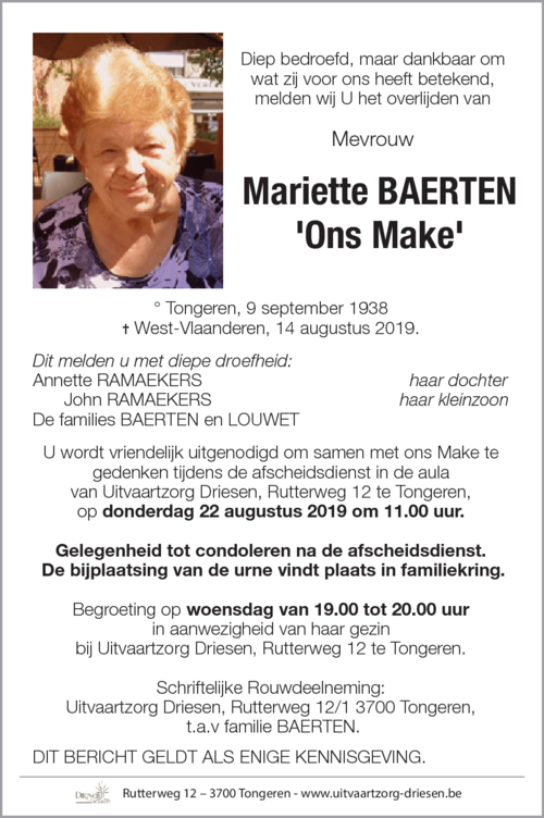 Mariette Baerten