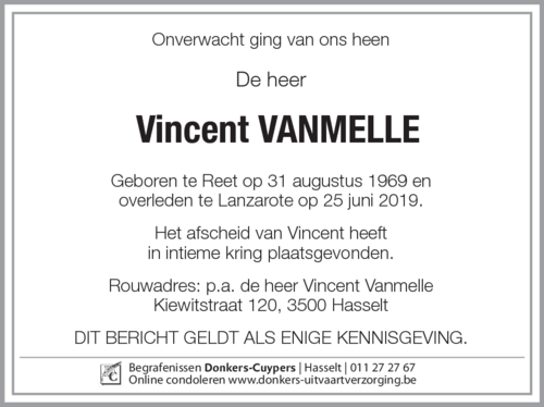 Vincent Vanmelle