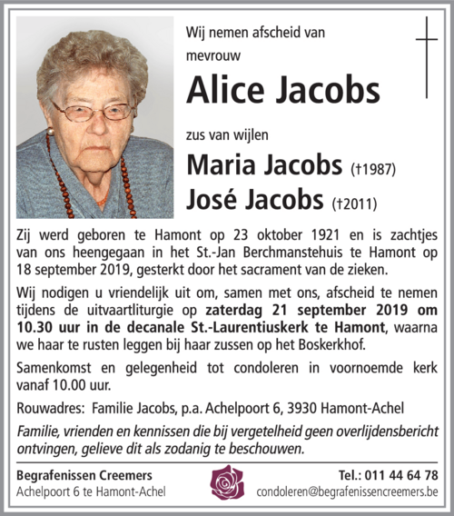 Alice Jacobs