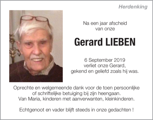 Gerard LIEBEN