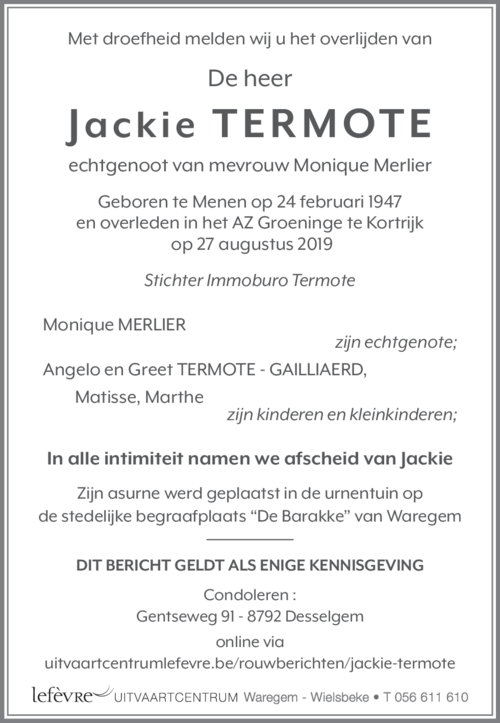 Jackie Termote