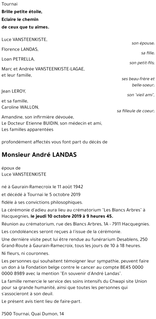 André LANDAS