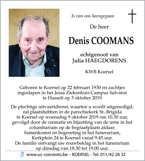 Denis Coomans