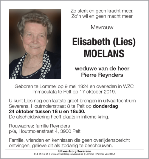 Elisabeth Moelans