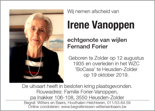 Irene Vanoppen