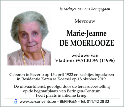 Marie-Jeanne De Moerlooze