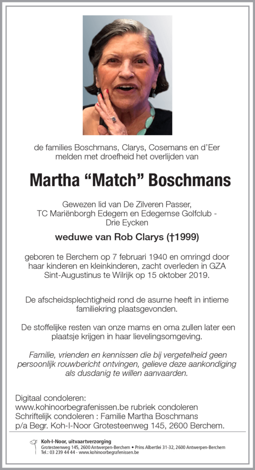 Martha Boschmans