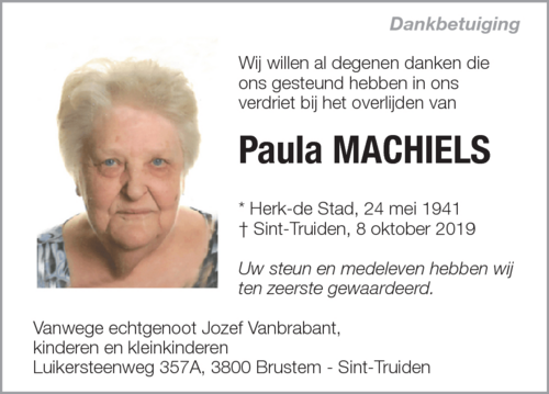Paula Machiels