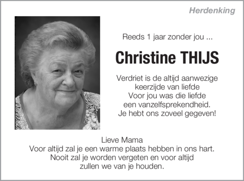 Christine Thijs