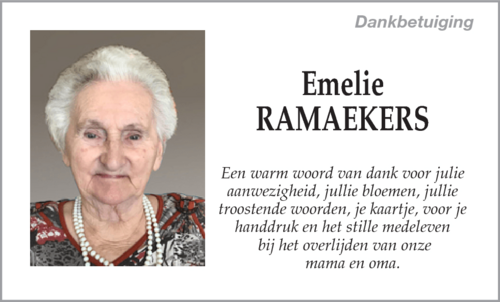 Emelie Ramaekers