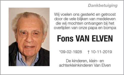Fons Van Elven