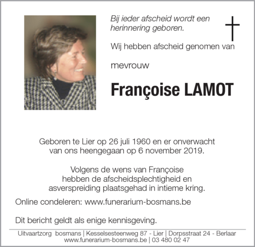 Françoise Lamot