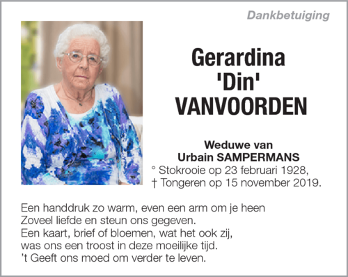 Gerardina Vanvoorden