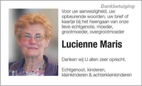 Lucienne Maris