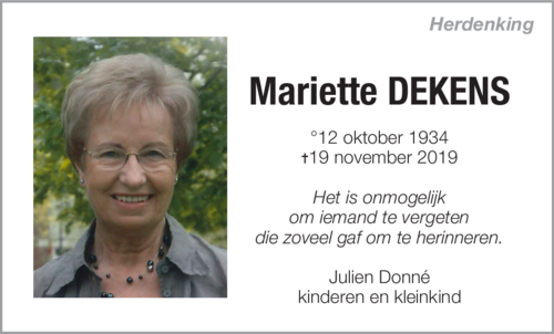Mariette Dekens