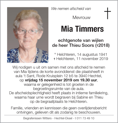 Mia Timmers