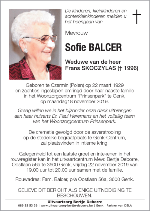 Sofie Balcer