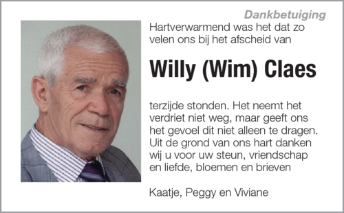 Willy (Wim) CLAES