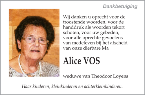 Alice Vos
