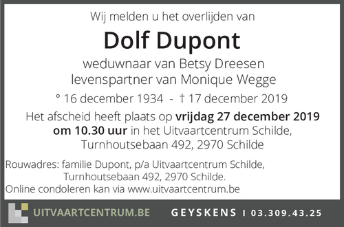 Dolf Dupont