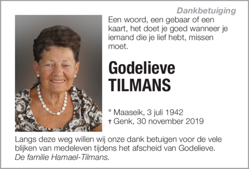 Godelieve Tilmans