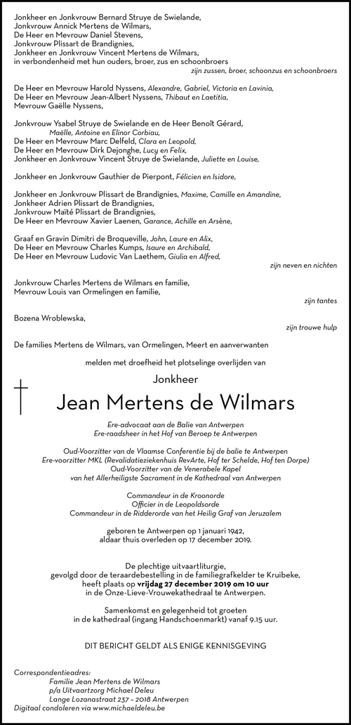 Jean Mertens de Wilmars