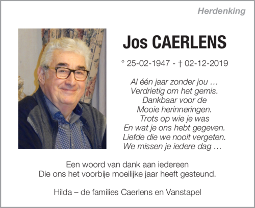 Jos Caerlens