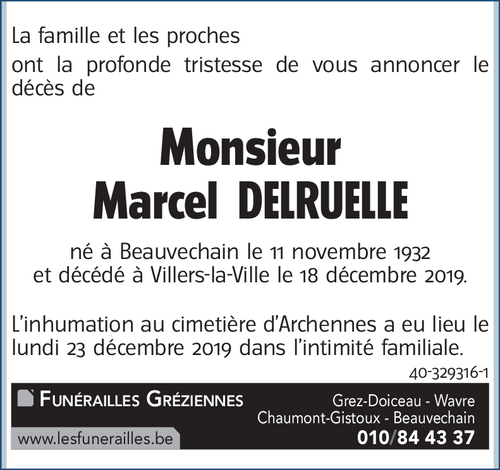 Marcel DELRUELLE