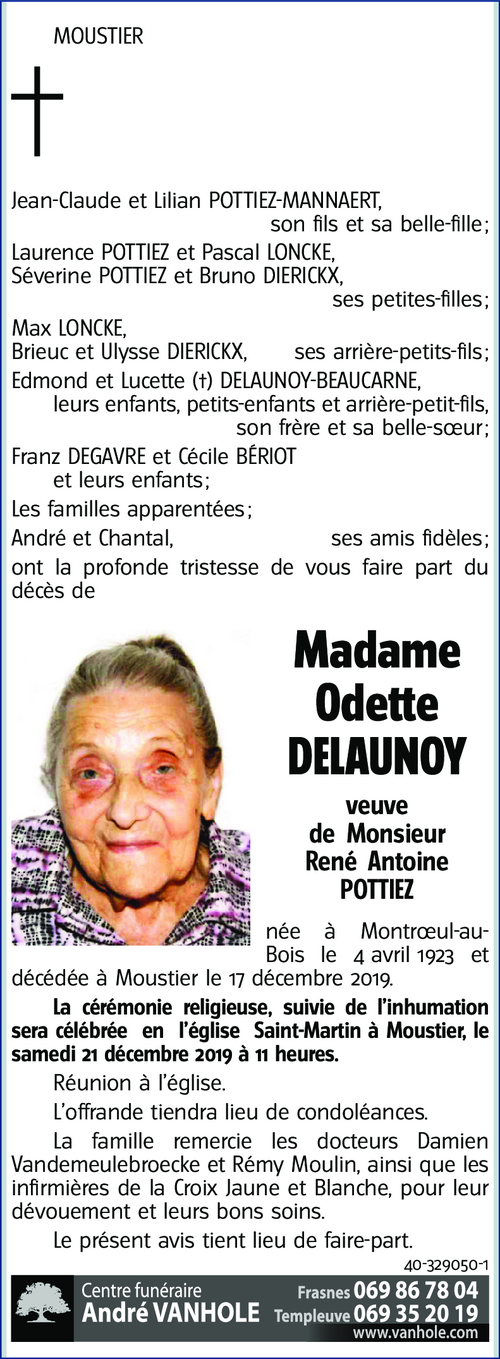 Odette DELAUNOY