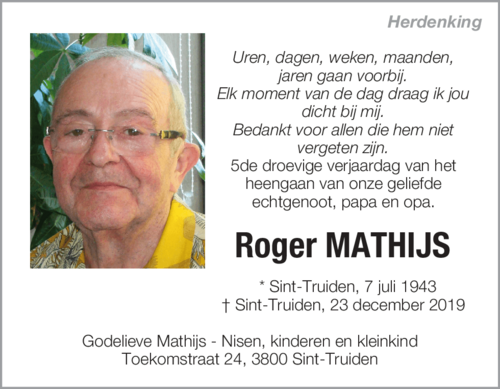 Roger Mathijs