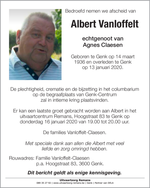 Albert Vanloffelt