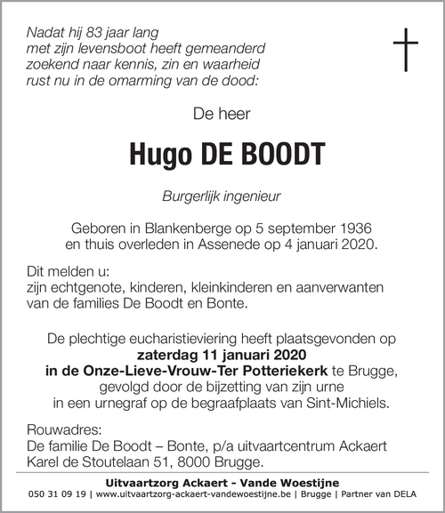 Hugo De Boodt