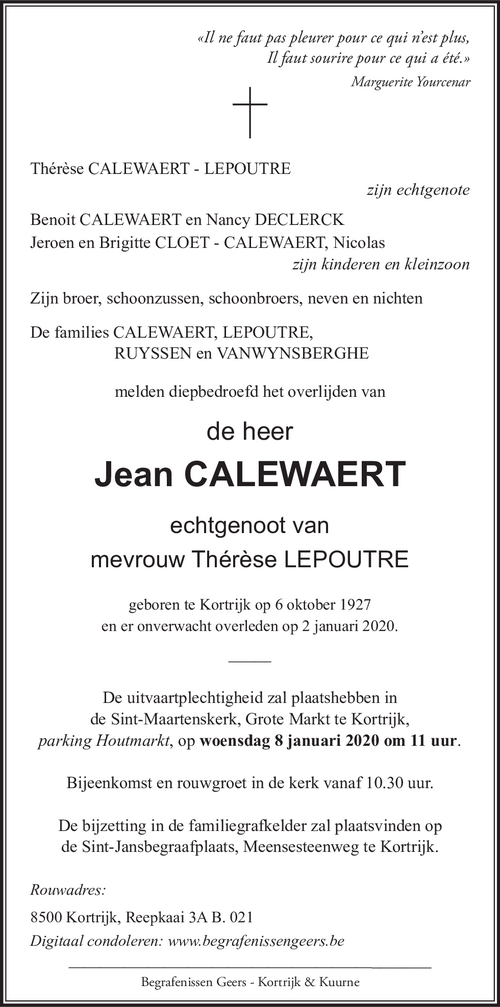 Jean Calewaert