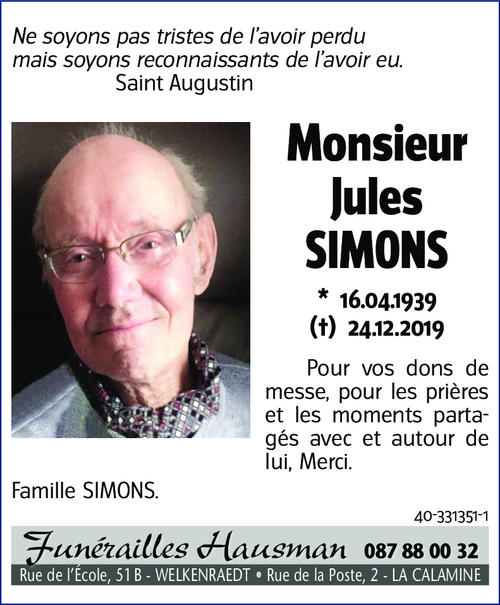 Jules SIMONS