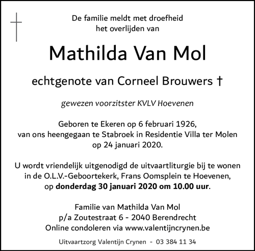 Mathilda Van Mol