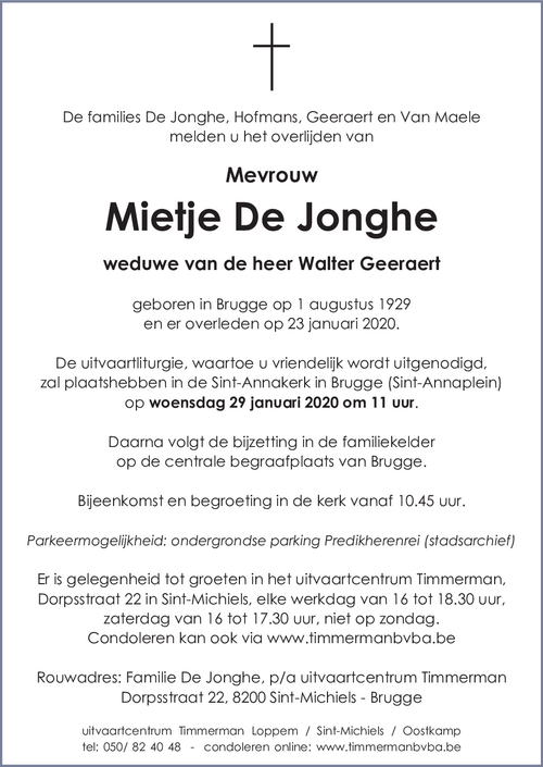 Mietje De Jonghe